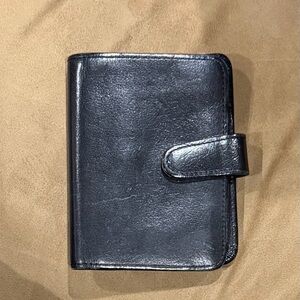 Coach Black Leather Wallet
